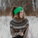 Headband Knit Green thumbnail