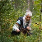 Laslettind Headband Knit Natur thumbnail