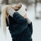 Headband Knit Ivory  thumbnail
