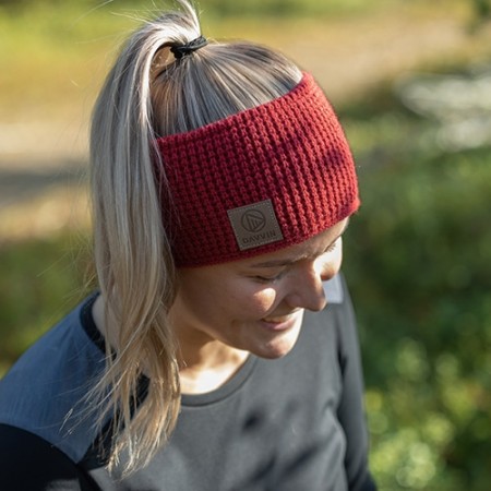 Laslettind Headband Knit Red