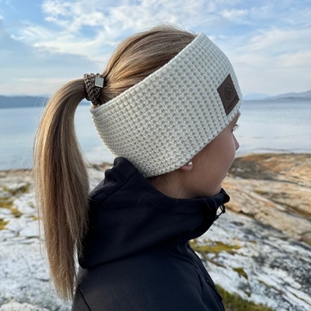 Laslettind Headband Knit Ivory 