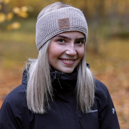 Laslettind Headband Knit Natur