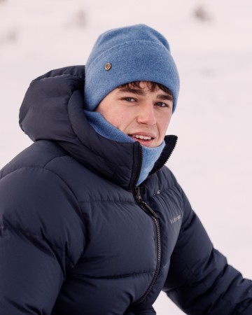 Nord Lue Blå Melert